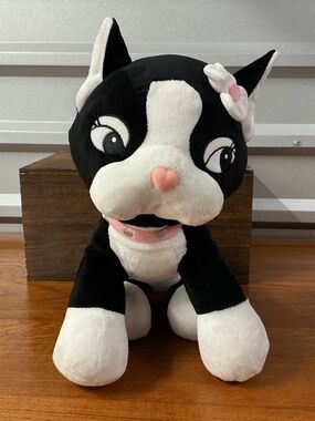 Build A Bear Rebecca Bonbon Black White Frenchie French Bulldog Plush